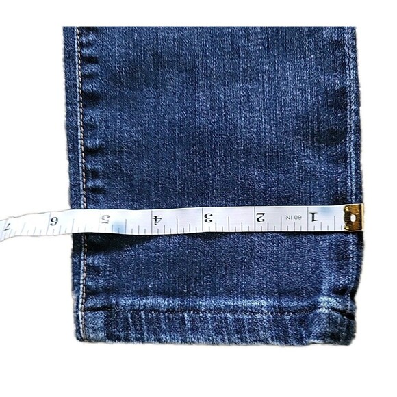 Adriano Goldschmied Womens Cotton Straight Leg Denim Jeans Blue Size EUR 26R - Picture 13 of 14